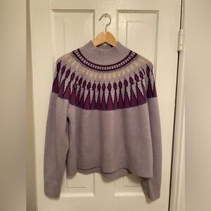 French Connection Joelle Fairisle Sweater Size Large